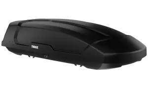 Svart takbox Thule Force XT, redo för äventyr.