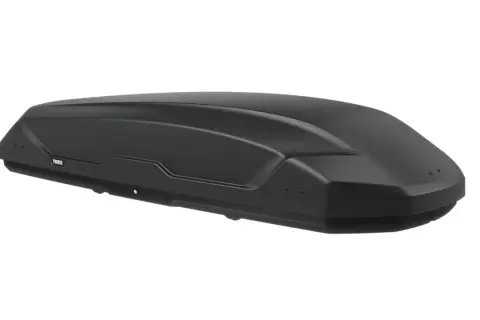 Svart takbox, Thule Dynamic L, redo för äventyr.