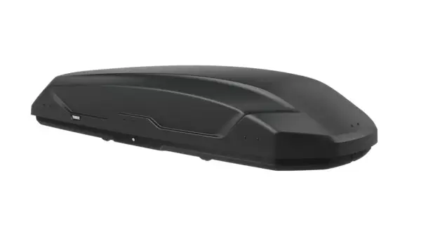 Svart takbox, Thule Dynamic L, redo för äventyr.