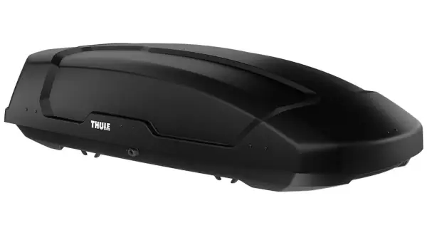 Svart takbox Thule Force XT, redo för äventyr.